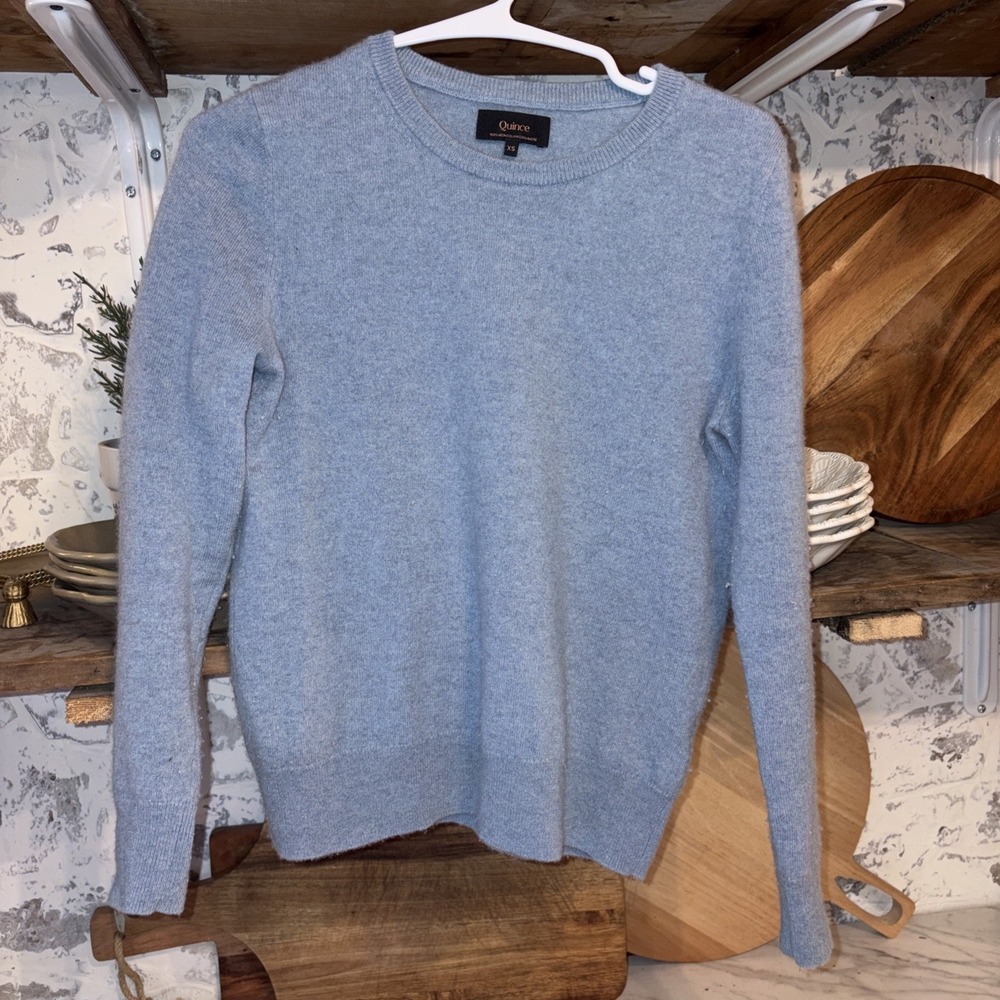 Quince 100% Mongolian Cashmere Pullover Sweater Women's XS